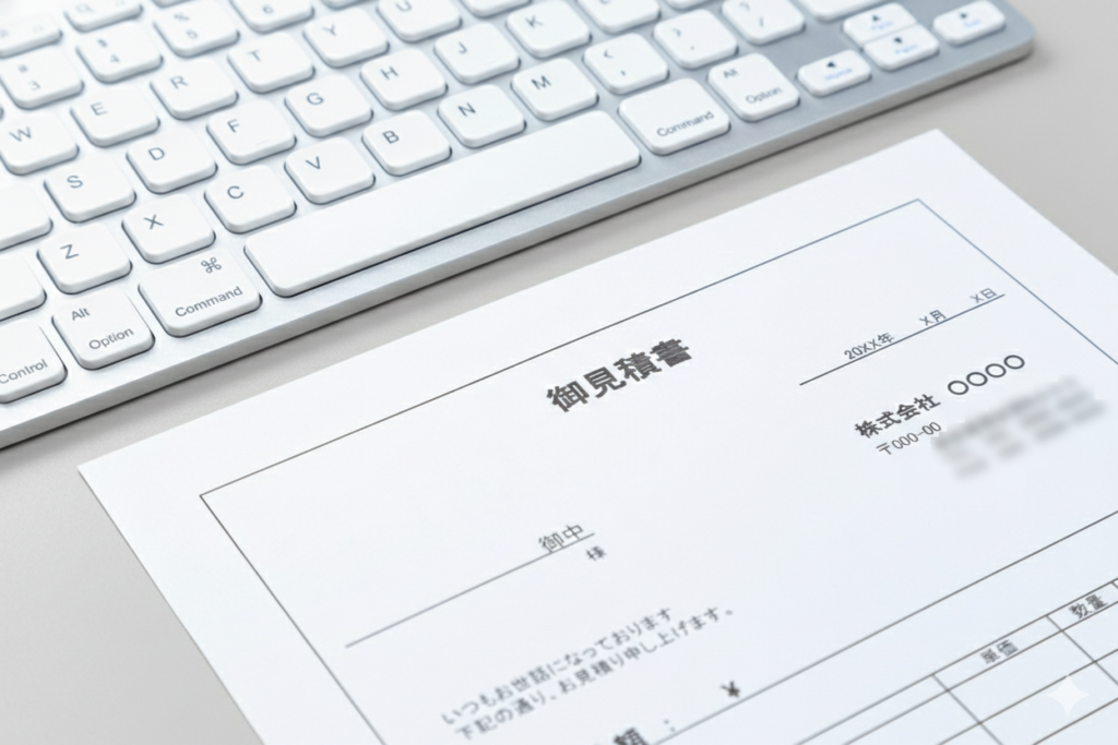 ナチュラルフーズ株式会社、お取引や御見積に関する事務手続きのイメージ